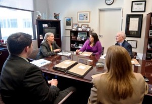 Meeting with Senator Fran Pavley